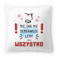 Poduszka Dla Leny Na Urodziny Imieniny Na Prezent Z Nadrukiem Ze Zdjęciem
