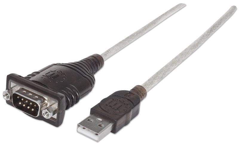 Konwerter Adapter USB na RS232/COM/DB9 M/M na Kablu 45cm zdjęcie 1