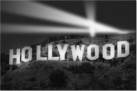 120CM 80CM OBRAZ ŚCIENNY NIGHT IN HOLLYWOOD