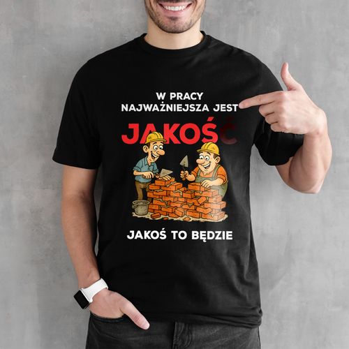 Koszulka MĘSKA z NADRUKIEM dla PRACOWNIKA Rozmiar M na Arena.pl