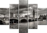 105CM 150CM ZEGAR 5 ELEM MOST TAMIZIE DRUK OBRAZ