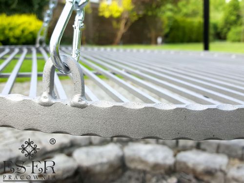 Grill ogrodowy na trójnogu PIOTR z rusztem stalowym 70 cm ES-ER na Arena.pl