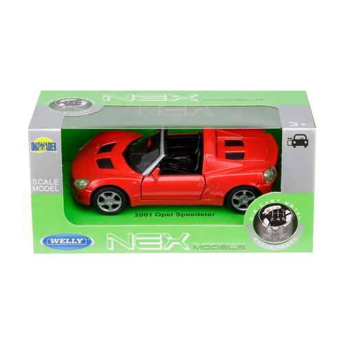 Model 1:34, Opel Speedster 2001, czerwony na Arena.pl