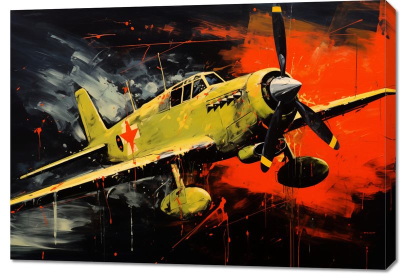 Obraz 100x70cm Barwny Przelot zdjęcie 1