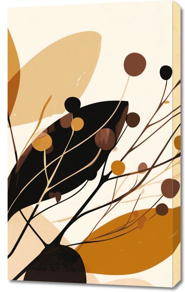 Obraz 60x100cm Jesienne Sylwety zdjęcie 1