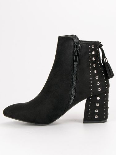 ELEGANCKIE ZAMSZOWE BOTKI Rozmiar - 37 na Arena.pl