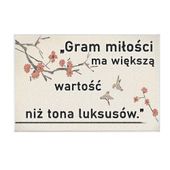 Gram miłości - magnes szklany