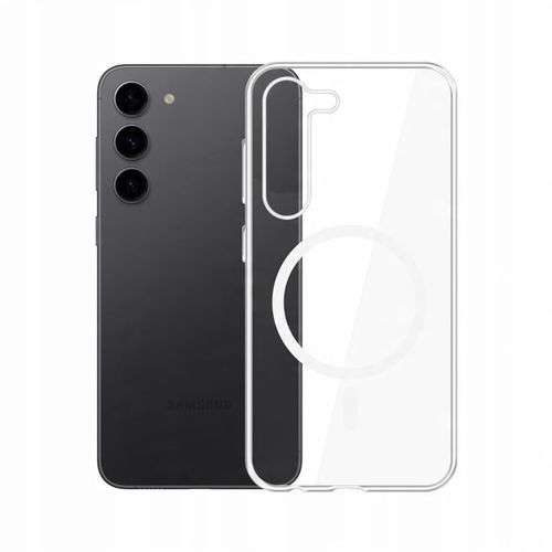 Etui plecki cover z MagSafe na Samsung Galaxy S24 Plus - 3mk Clear MagCase na Arena.pl