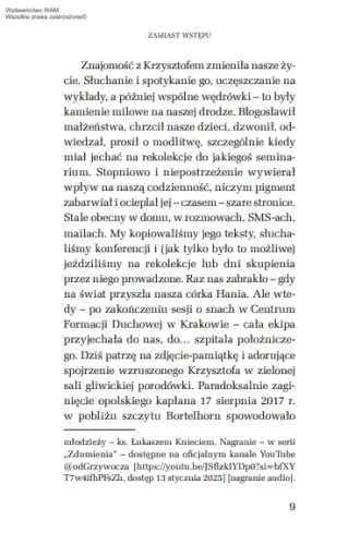 Ksiądz Krzysztof Grzywocz i duchowość codzienności na Arena.pl