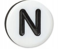 Przypinka Ozdoba Crocs Charms Jibbitz Pin Do Butów Litera N