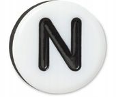 Przypinka Ozdoba Crocs Charms Jibbitz Pin Do Butów Litera N