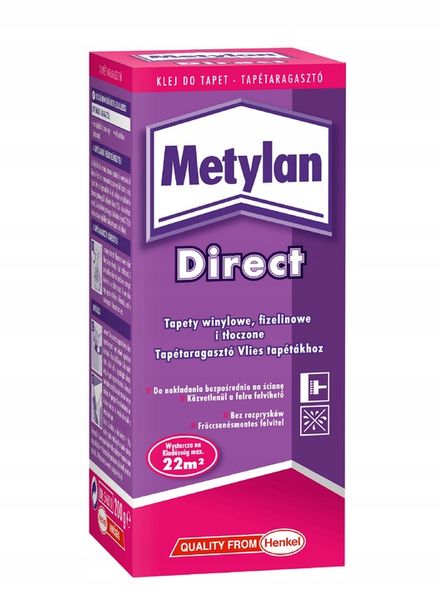 Klej do tapet na flizelinie Metylan Direct zdjęcie 1
