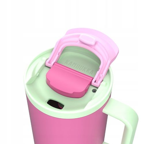 Kubek termiczny ze słomką Kambukka RIO 950 ml - Bubblegum Mint na Arena.pl