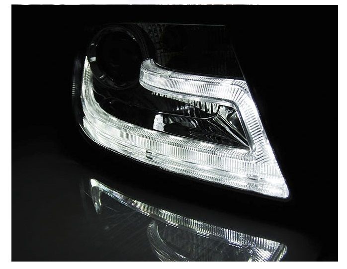 Lampy AUDI A4 B8 08 -11 TRU DRL XENON LED zdjęcie 4