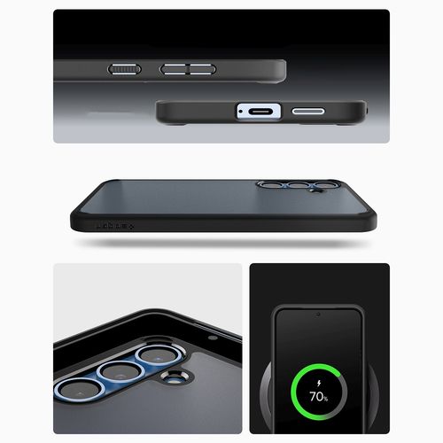 Etui na Samsung Galaxy S25+ Ultra Hybrid - czarne na Arena.pl