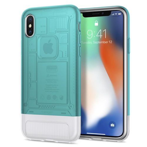 SPIGEN CLASSIC C1 Apple iPhone X - BONDI BLUE na Arena.pl