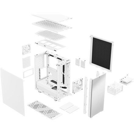 Fractal Design Define 7 Compact Side window, White, Mid-Tower, Mini-ITX/ATX /microATX na Arena.pl