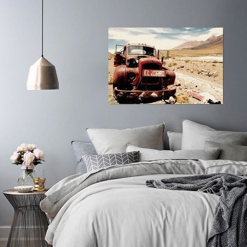 Deco Panel, Auto na pustyni 80x60 na Arena.pl