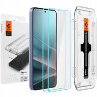 2x Szkło Hartowane Szybka SPIGEN EZ FIT +Ramka do Samsung Galaxy S25+ Plus