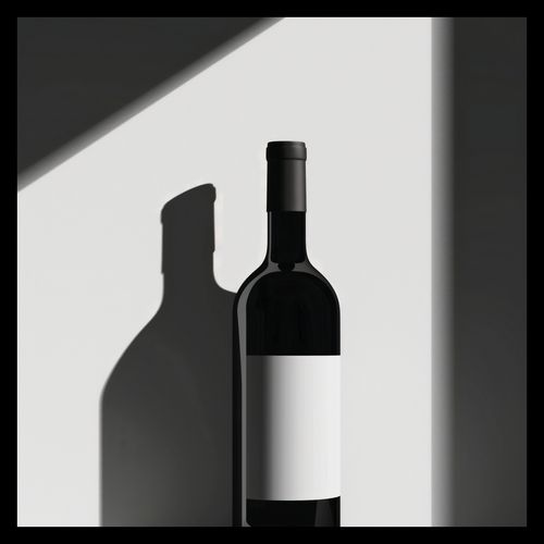 Plakat 30x30cm Butla Wina na Arena.pl