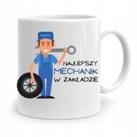 Kubek Prezent Dla Mechanika Najlepszy Mechanik Z Nadrukiem Ze Zdjęciem