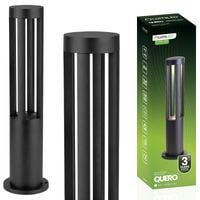 Lampa słupek ogrodowy zewnętrzny stojący QUERO LED 12W NW 60cm czarny