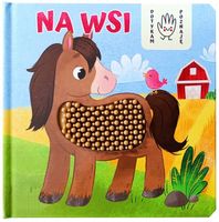 KSIĄŻECZKA KSIĄŻKA DOTYKOWA SENSORYCZNA NA WSI
