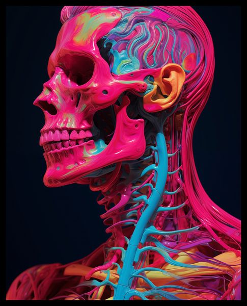 Plakat 40x50cm Anatomia Koloru zdjęcie 2