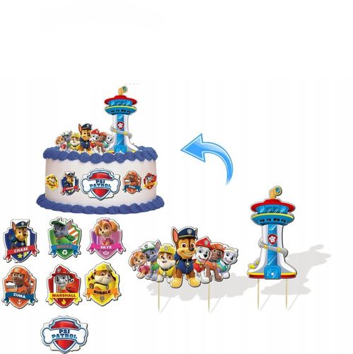 Zestaw do wykonania Postaci 3d na Tort PSI PATROL na Arena.pl