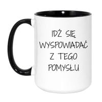 Duży Biało-Czarny 450 ml