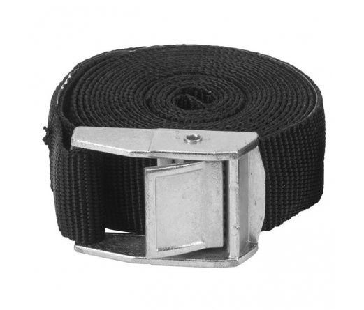 PAS ŚCIĄGAJĄCY 2X 2,5M 25MM MAX OBC.250 KG CZARNY zdjęcie 1
