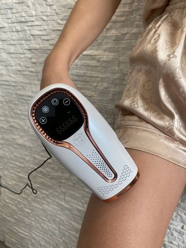 DEPILATOR IPL DO WŁOSÓW CIAŁA LASEROWY BIKINI NÓG DEPILACJA BEZBOLESNY na Arena.pl