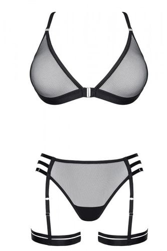 bielizna ladyx adora l    biustonosz, stringi, podwiązki na Arena.pl