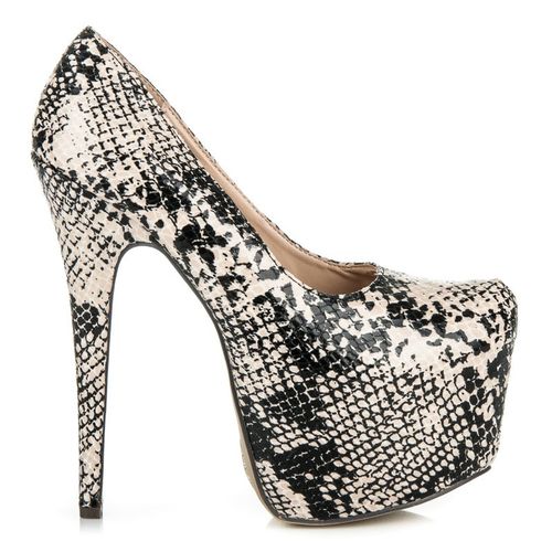 Szpilki Na Platformie Snake Print r.36 na Arena.pl