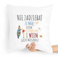 Poduszka Prezent Dla Listonosza Jestem Listonoszem Z Nadrukiem Ze Zdjęciem