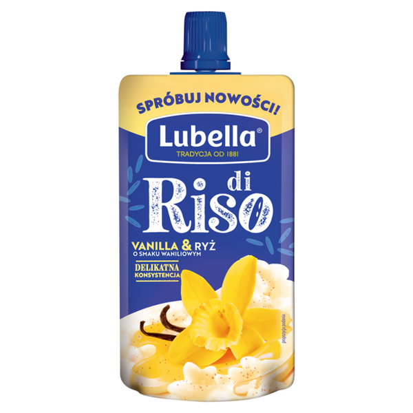 Lubella Di Riso Przekąska vanilla & ryż 100 g zdjęcie 1