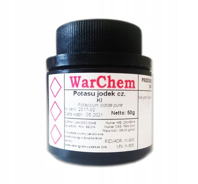 JODEK POTASU - 50g WARCHEM [51595] zdjęcie 1
