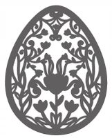 J14 Zawieszka ażur WIELKANOC ozdoba PISANKA jajko