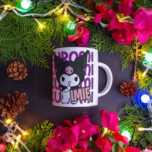 ZESTAW KOSZULKA KUBEK IMIĘ KUROMI ONEGAI MY MELODY PREZENT URODZINY MIKOŁAJ na Arena.pl