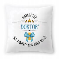 Poduszka Dla Doktora Na Urodziny Prezent Z Nadrukiem Ze Zdjęciem