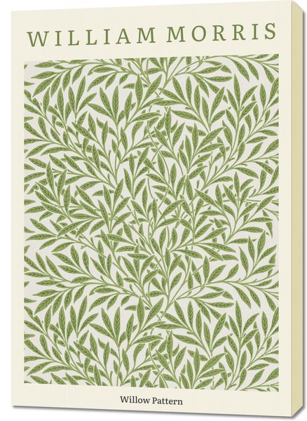 Obraz 70x100cm Design Willow Pattern, Morris Vintage do Salonu zdjęcie 1