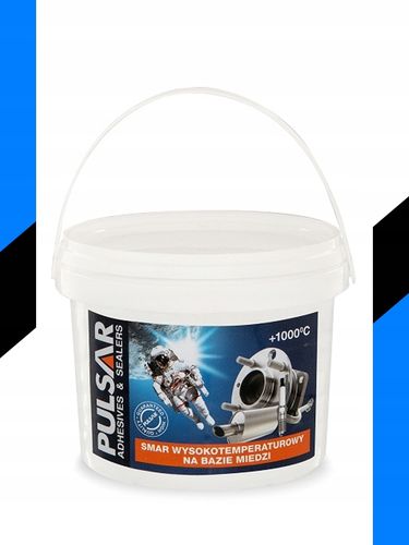 SMAR MIEDZIOWY MIEDZIANY PULSAR WYSOKOTEMPERATUROWY WIADERKO 500 ml na Arena.pl