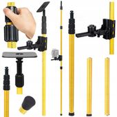 STATYW ROZPOROWY TYCZKA DO LASERA POZIOMICY 285 CM +ADAPTER DO SKOSÓW