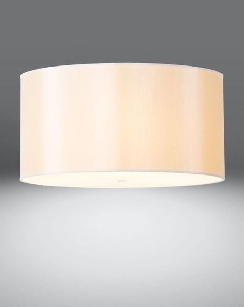 LAMPA sufitowa SL.0745 okrągła OPRAWA abażurowy plafon biały zdjęcie 2