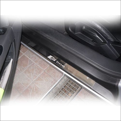 Listwa progowa AUDI TT MK2 8J SLINE Stal nierdzewna 304 połysk 2szt na Arena.pl