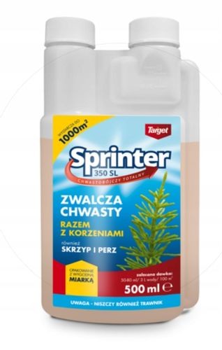 Sprinter 350 SL 500ml zwalcza totalnie chwasty i ich korzenie perz skrzyp na Arena.pl