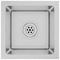 Ręcznie robiony zlew kuchenny, stal nierdzewna