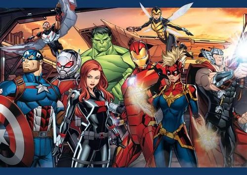 Puzzle 60 Elementów Avengers Gigant na Arena.pl