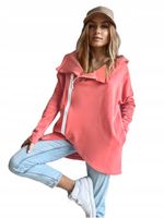 Asymetryczna BLUZA DAMSKA stylowa oryginalna kobieca piękne kolory