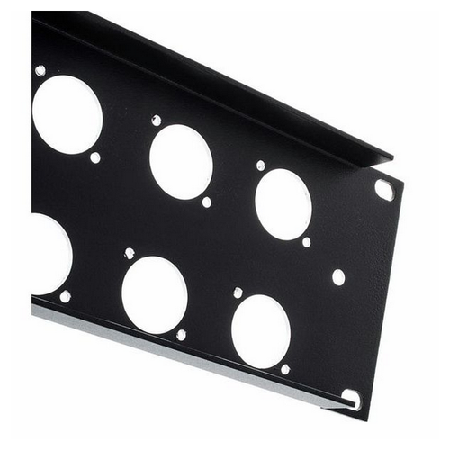 Panel maskujący zaślepka 20 gniazd XLR Rack 19 2U aluminium Thon 20XLR na Arena.pl